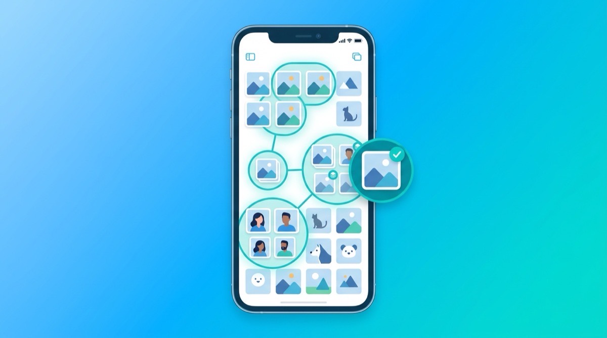 iPhone上的重复照片查找器