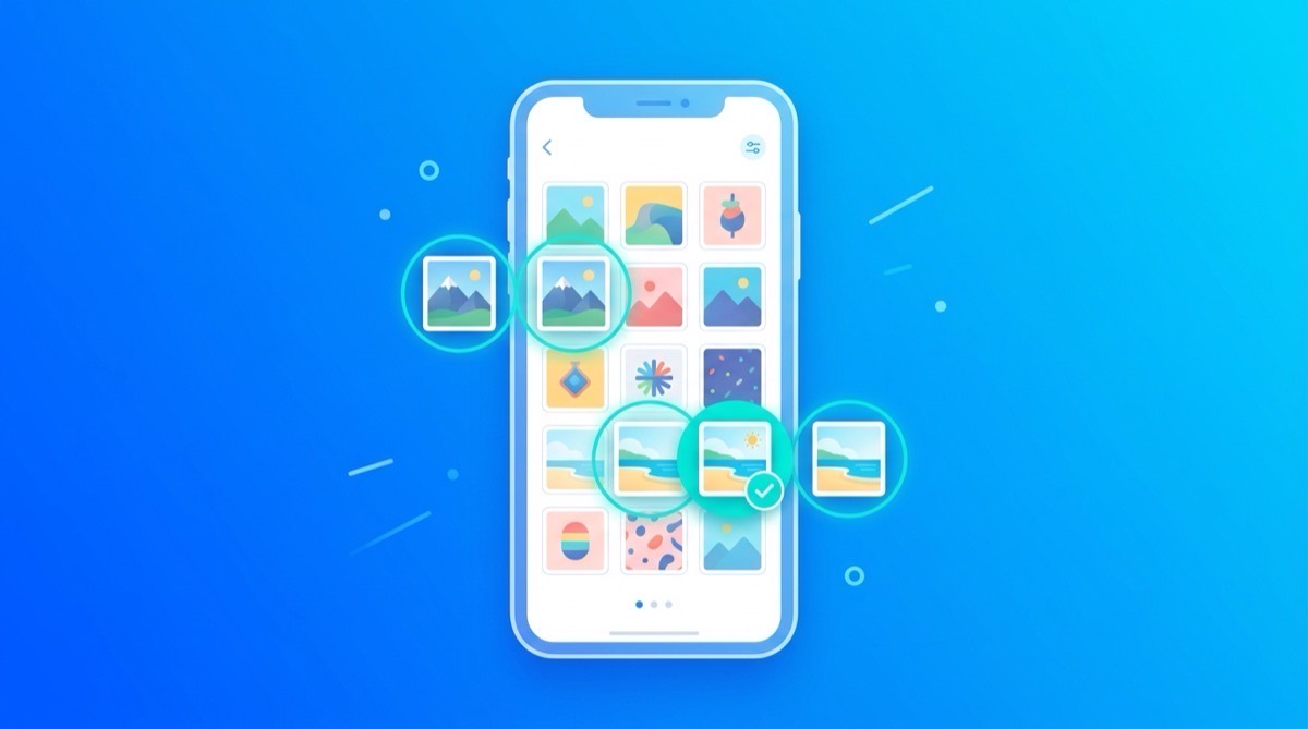 iPhone上的重复照片查找器